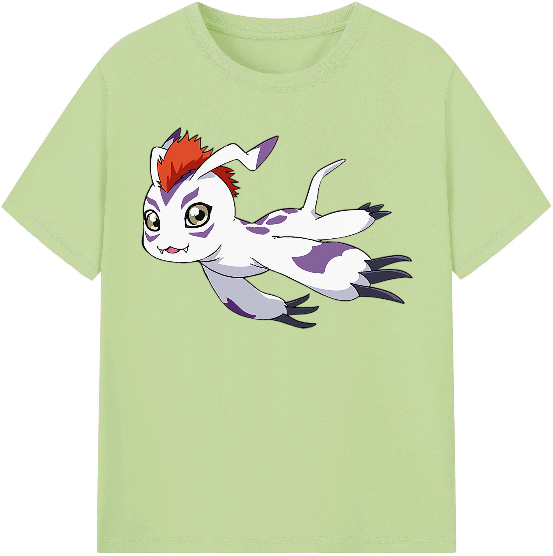 （画像用） Digimon デジタルモンスター/デジモン 綿100％半袖Tシャツ（フロントプリント）